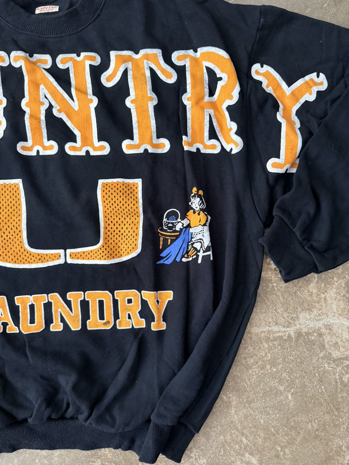 Kapital Kapital Big Kountry Laundry Sweater Balenciaga Loewe Supreme Size US XL / EU 56 / 4 - 4 Thumbnail
