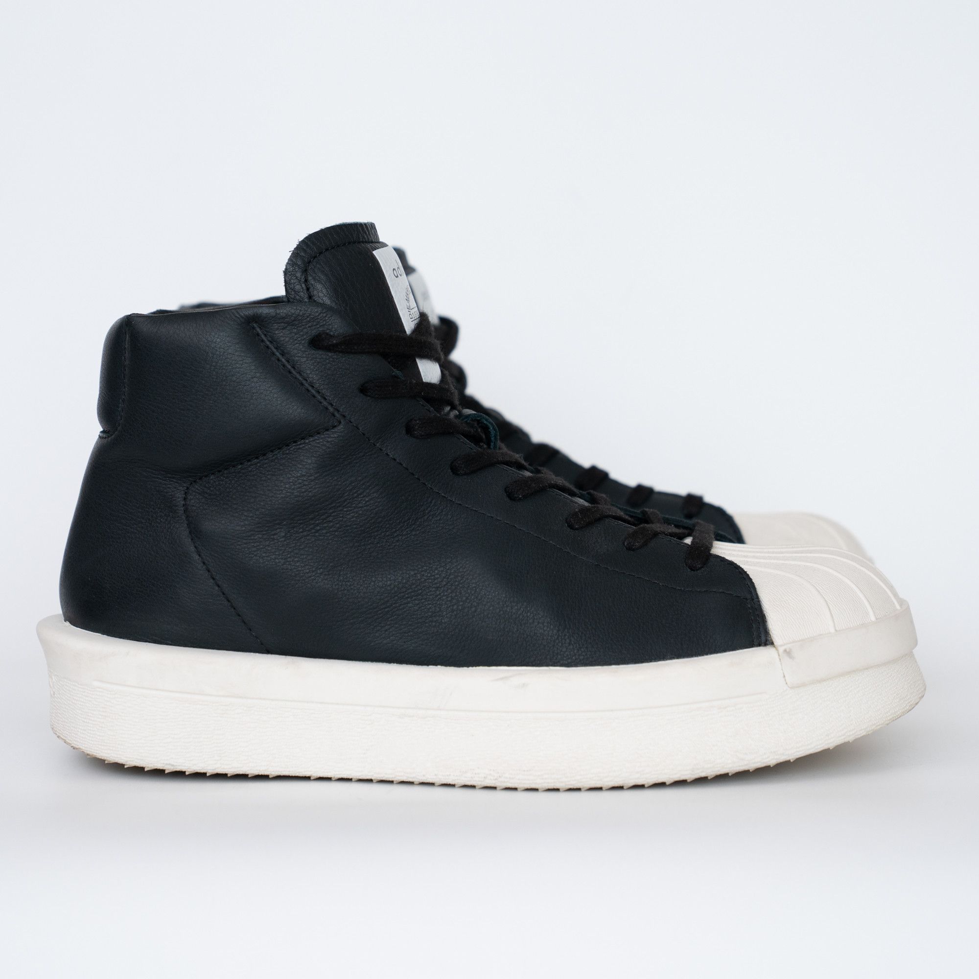 Adidas × Rick Owens Rick Owens x adidas Mastodon Pro Model Black White US9 27cm Size US 9 / EU 42 - 3 Thumbnail