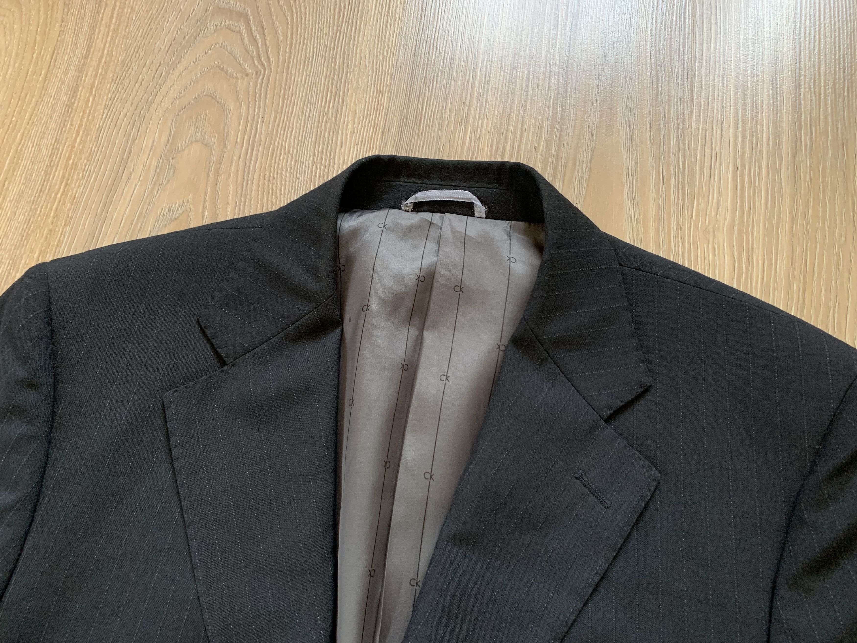 Calvin Klein × Vintage Calvin Klein Classic Wool Blazer Jacket 54 Size 54R - 5 Thumbnail