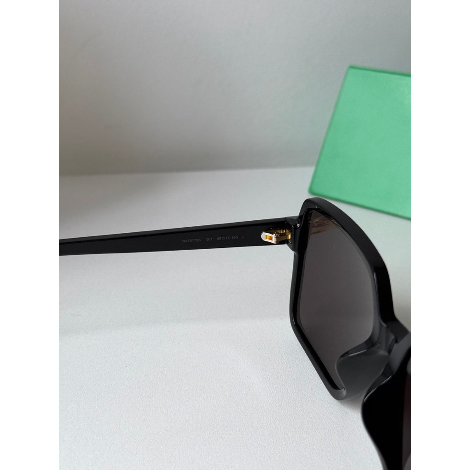 Bottega Veneta NEW Bottega Veneta BV1317SK Black Square Sunglasses Size ONE SIZE - 6 Thumbnail