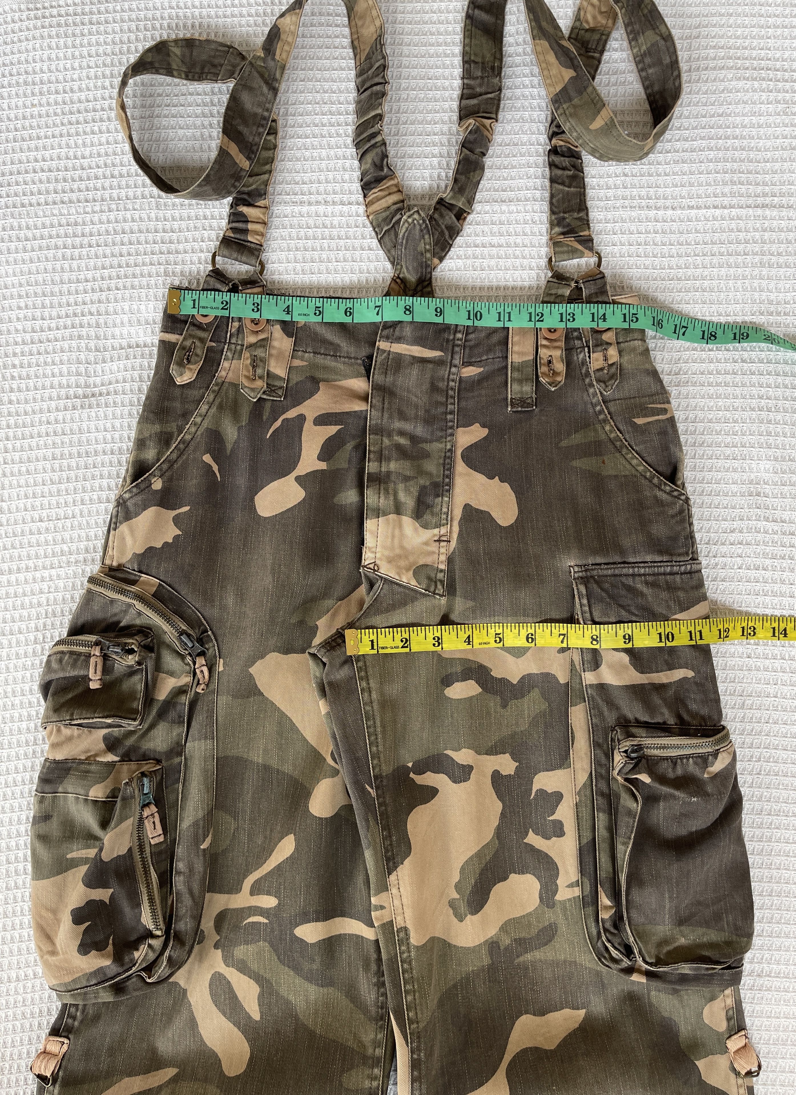 GOA Vintage’90s🔥GOA🔥Camo Bondage Cargo Pants Size US 30 / EU 46 - 9 Thumbnail