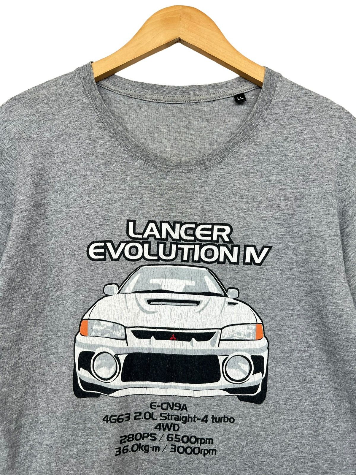 Vintage Vintage Mitsubishi Evolution Big Graphic Tee Size US M / EU 48-50 / 2 - 2 Thumbnail