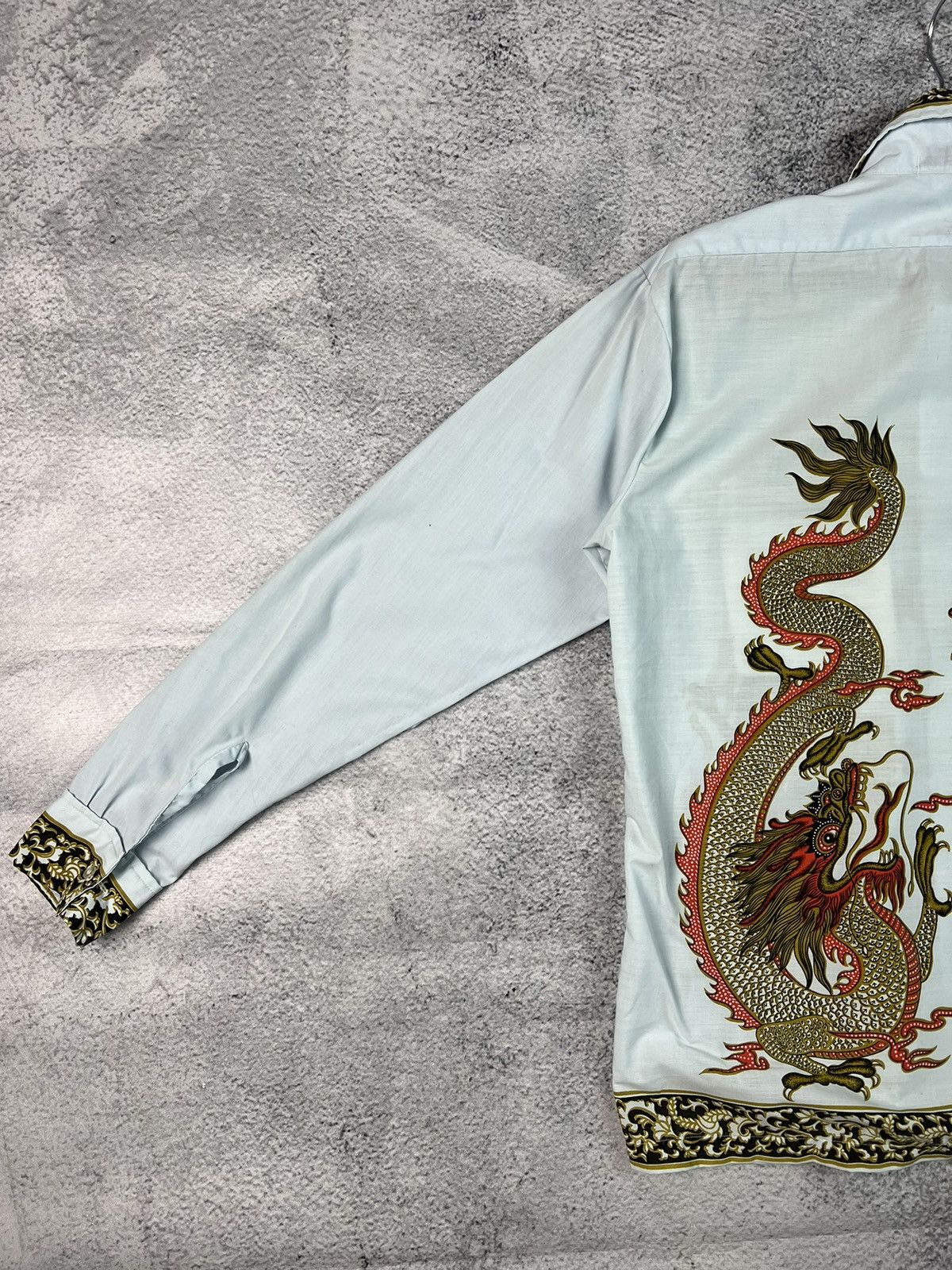 Vintage Vintage Avant Garde long sleeve shirt dragon Size US M / EU 48-50 / 2 - 9 Thumbnail