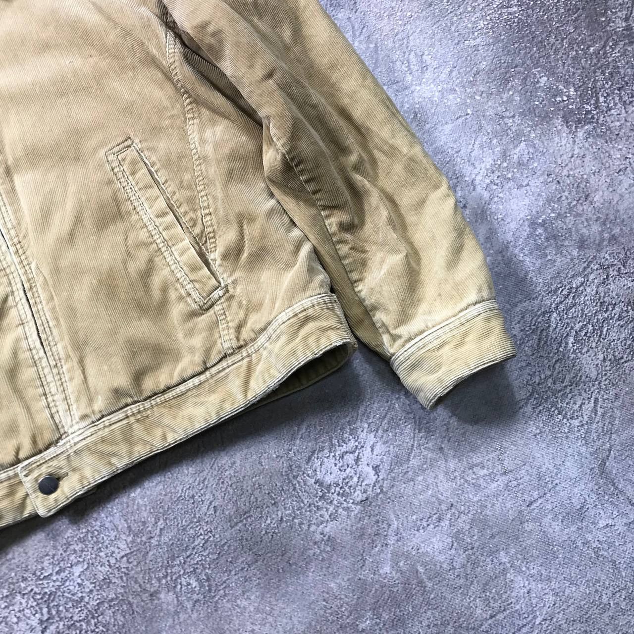 Japanese Brand VINTAGE Y2K VELVET JACKET JAPAN CASUAL STREETWEAR 90s Size US XL / EU 56 / 4 - 5 Thumbnail