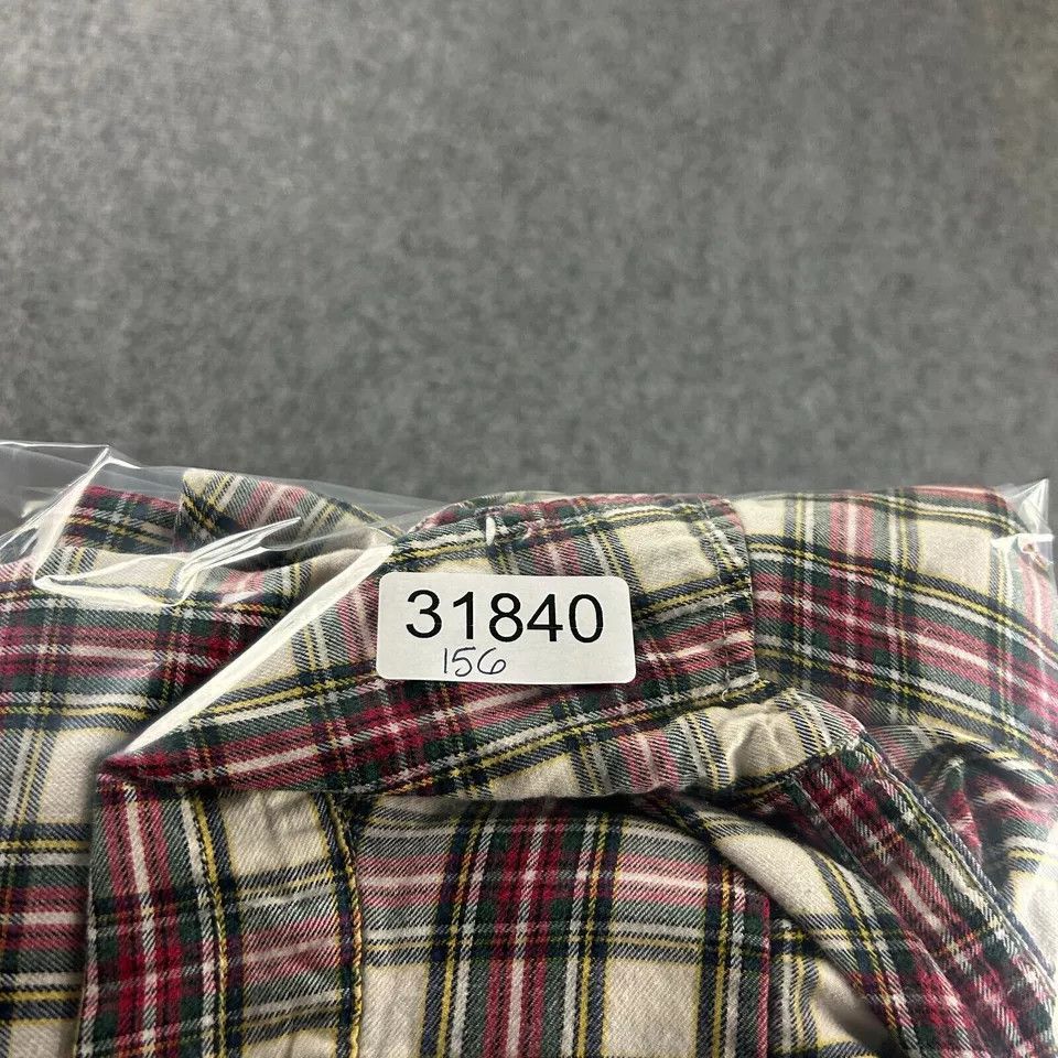 Other Soft Surroundings Pajama Top Womens Large Plaid Flannel Size L / US 10 / IT 46 - 8 Thumbnail