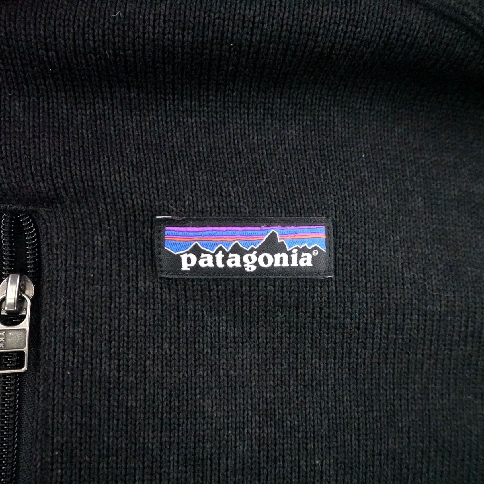 Patagonia Patagonia Mens Medium Black Fleece Pullover Mock Neck 1/4 Zip Better Sweater Size US M / EU 48-50 / 2 - 3 Thumbnail