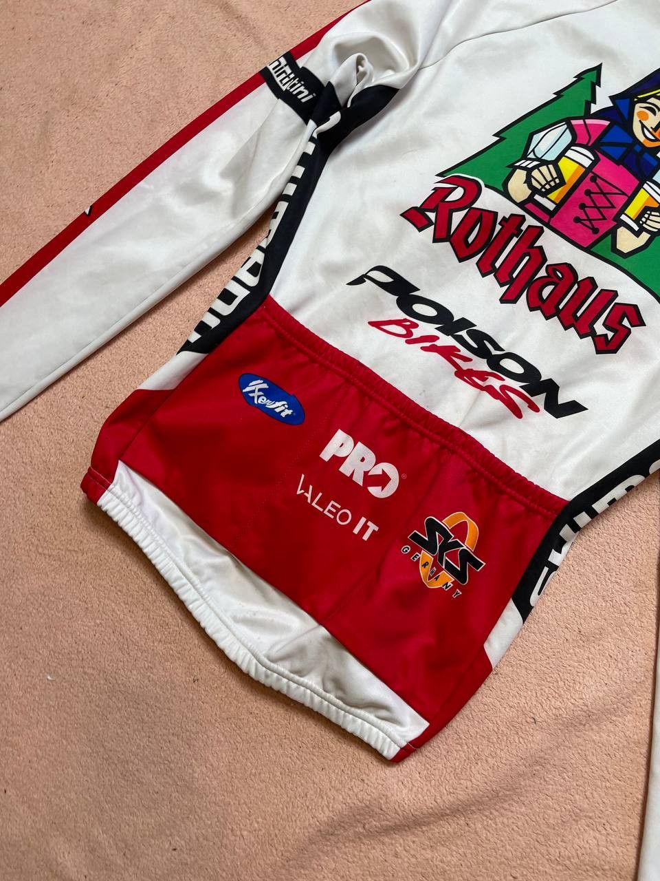 Vintage vintage jacket Y2K SANTINI big print logo streetwear Size US L / EU 52-54 / 3 - 21 Thumbnail