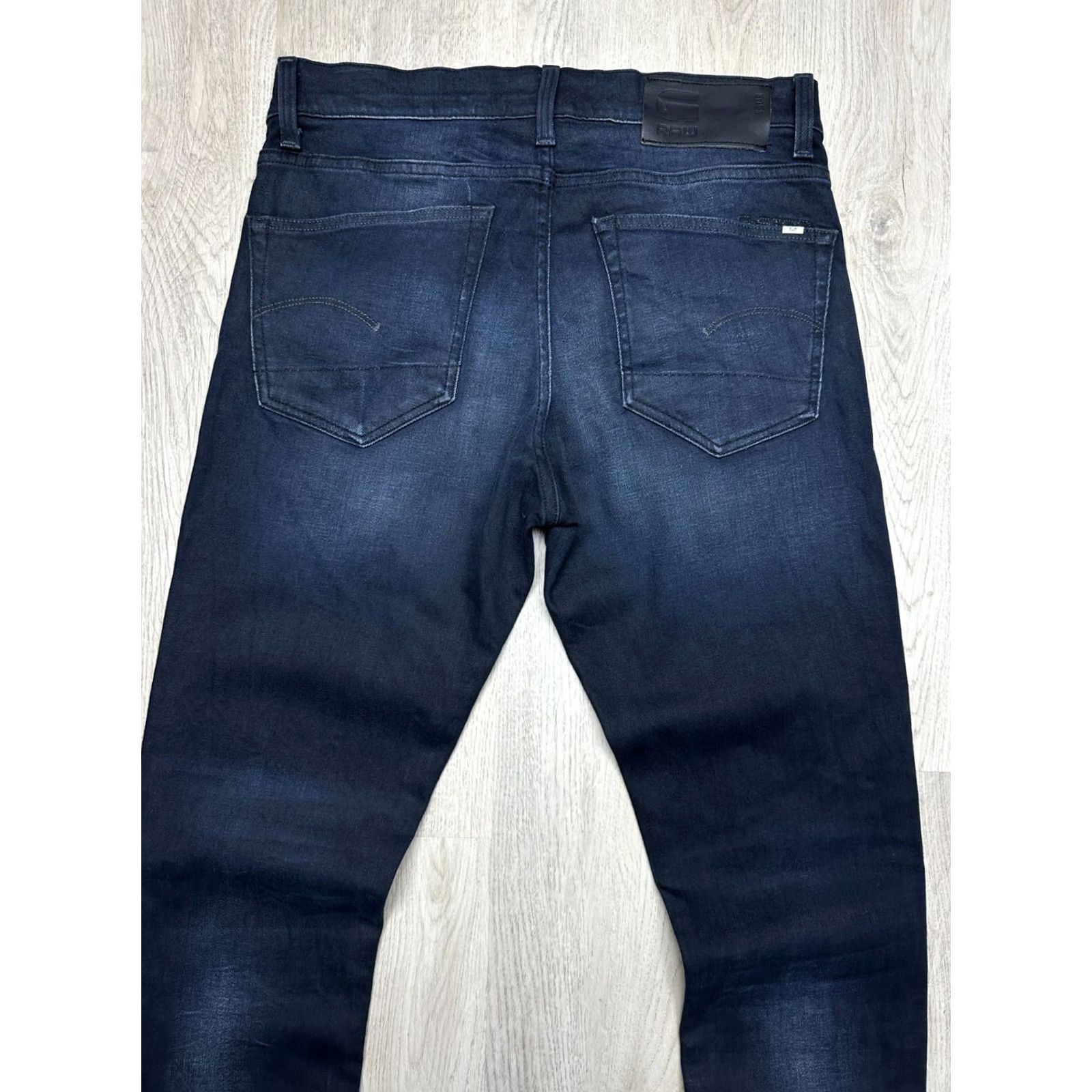 G-Star G-Star 3301 Slim Jeans Denim Pants 32 Mens Blue Cotton 36in Inseam Regular Waist 32 Slim Fit Jeans Size US 32 / EU 48 - 7 Thumbnail