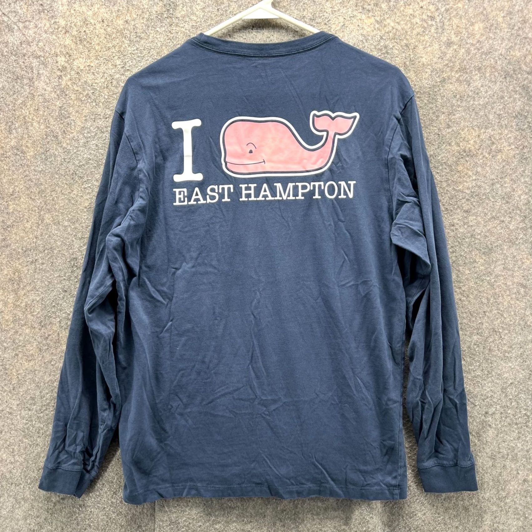 Vineyard Vines Vineyard Vines Shirt Mens Small Blue Navy Long Sleeve Crewneck Whale Pocket Tee Vintage Size US S / EU 44-46 / 1 - 3 Thumbnail