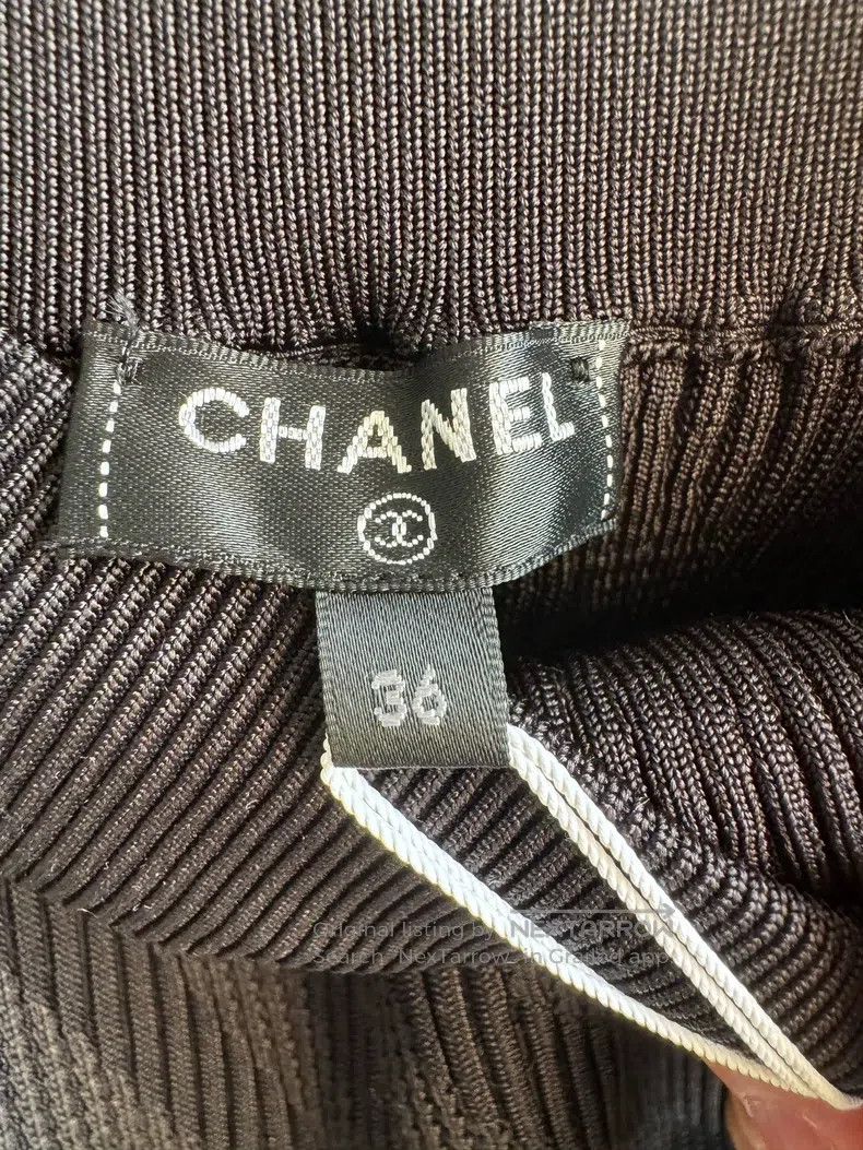 Chanel Chanel 21S black knitted vest Size XS / US 0-2 / IT 36-38 - 5 Thumbnail