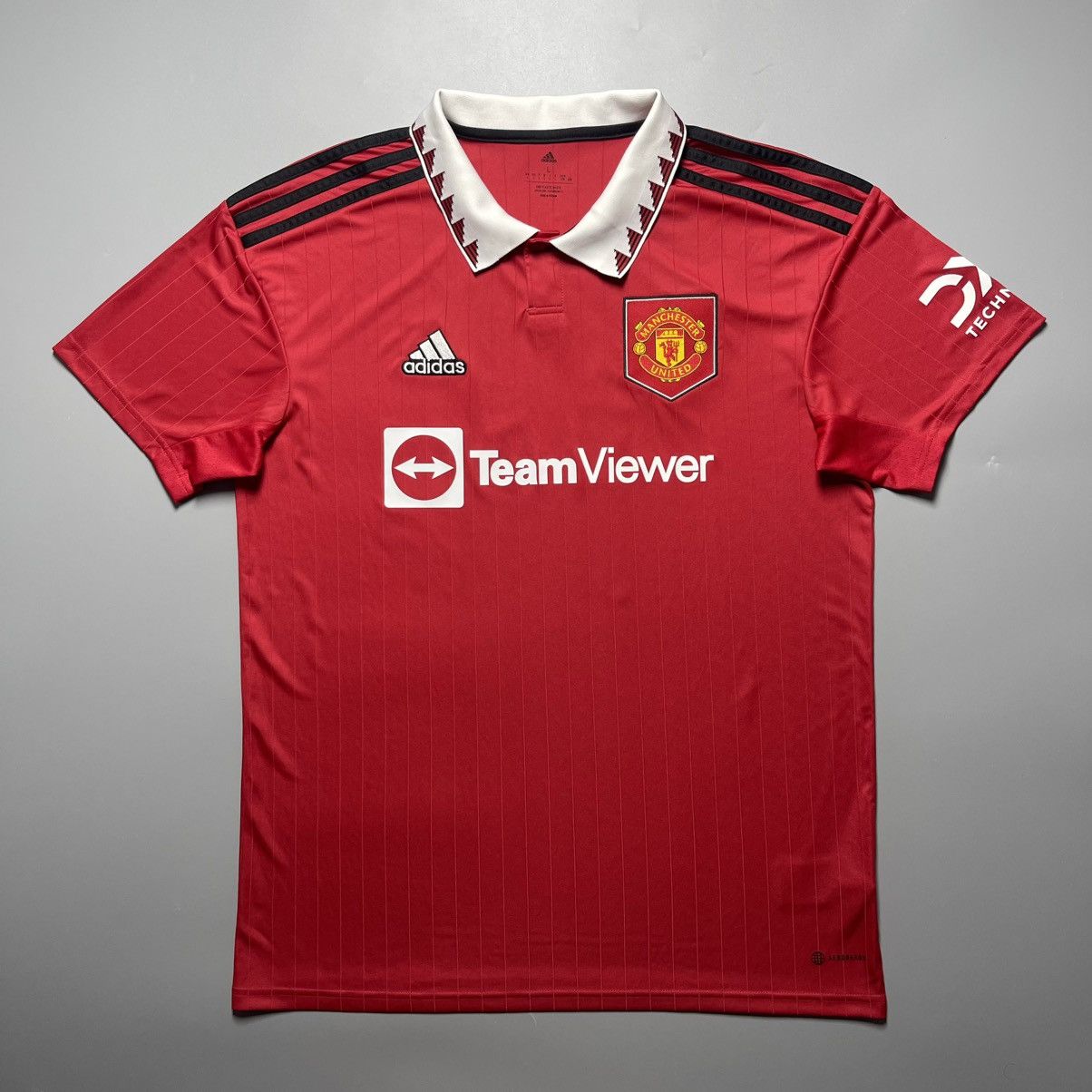 Adidas MAN UNITED ADIDAS 2022/2023 FOOTBALL HOME JERSEY #16 AMAD Size US L / EU 52-54 / 3 - 2 Thumbnail