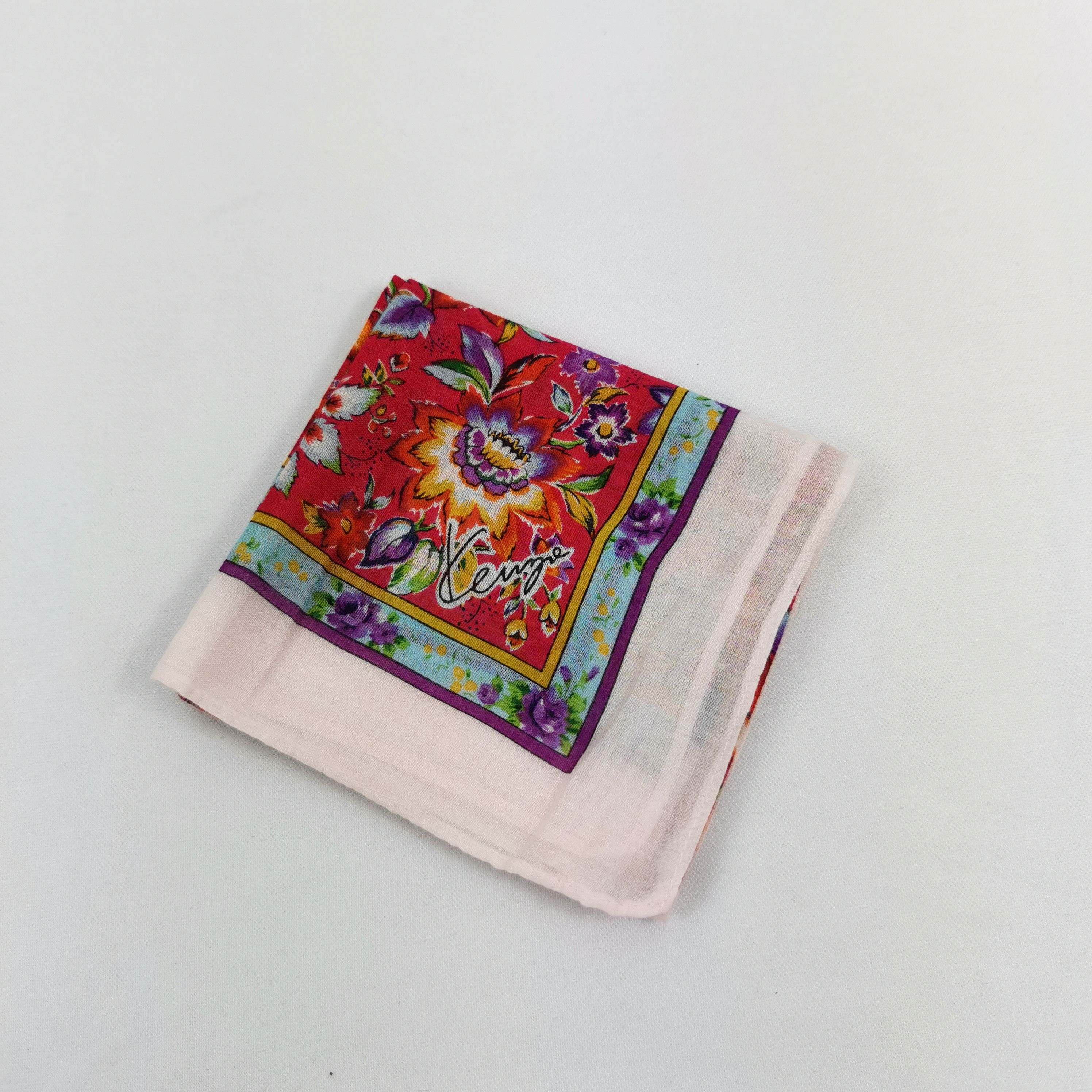 Kenzo Vintage Kenzo Handkerchief Neckerchief Bandana Size ONE SIZE - 3 Thumbnail