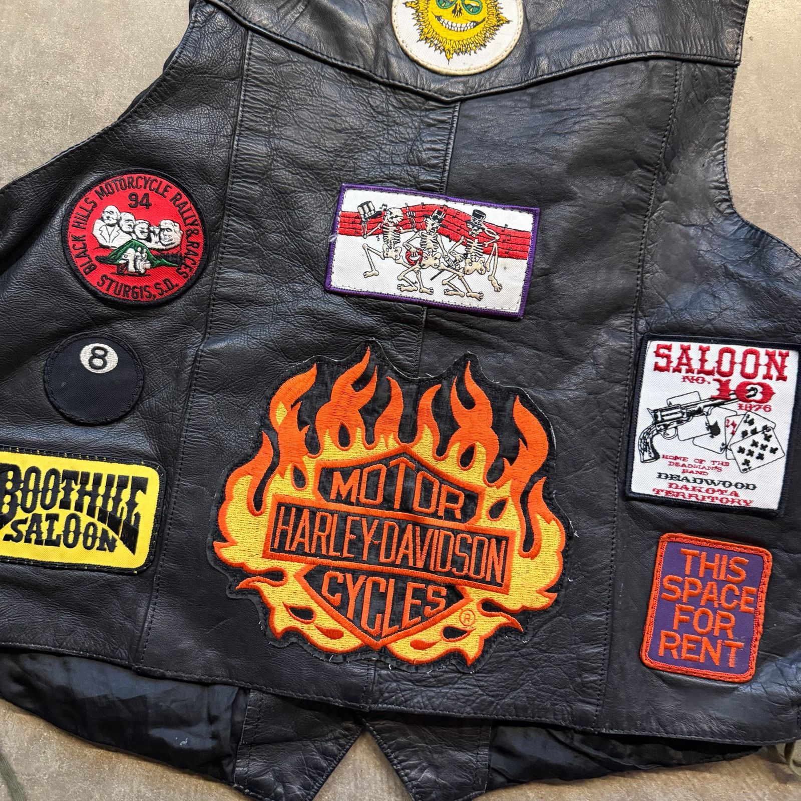 Harley Davidson Diamond Leather Harley Davidson Biker Vest Size US L / EU 52-54 / 3 - 4 Thumbnail