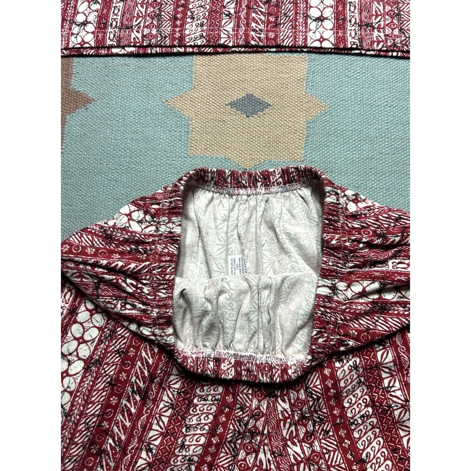 Vintage VINTAGE 80s 90s Tank Top & Shorts Set Beach Summer Abstract Red Adult XL Size US XL / EU 56 / 4 - 3 Thumbnail