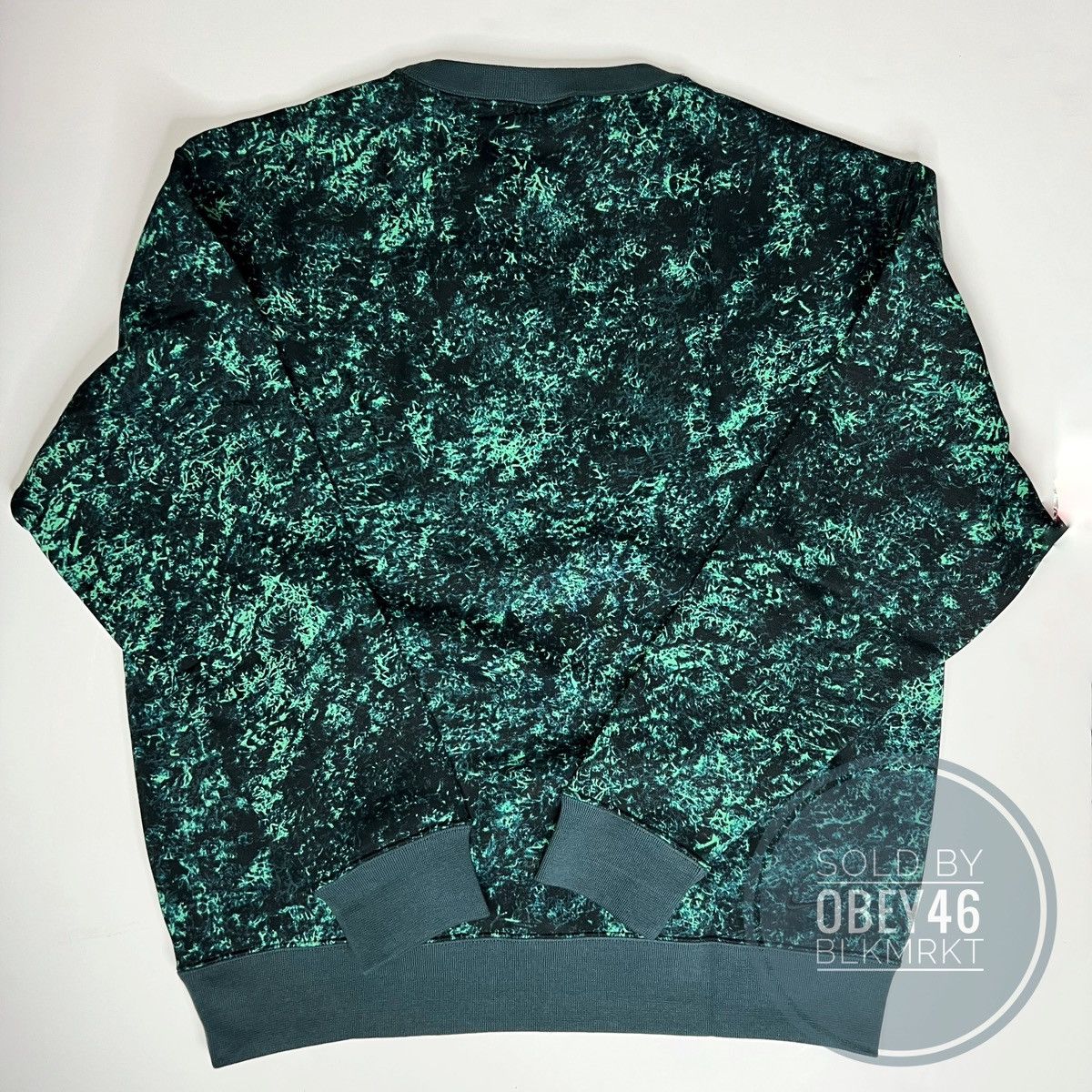 Nike Nike ACG Therma FIT Tuff Fleece Crew Mens Spring Green S Size US S / EU 44-46 / 1 - 3 Thumbnail