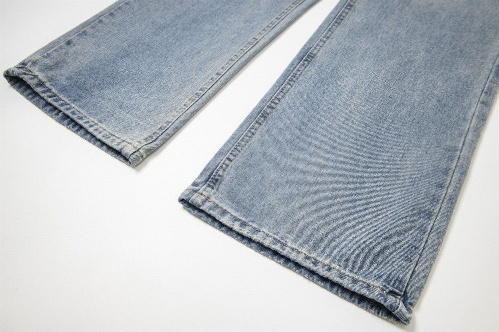 Japanese Brand × Jean American retro distressed all-match flared washed jeans Size US 32 / EU 48 - 6 Thumbnail