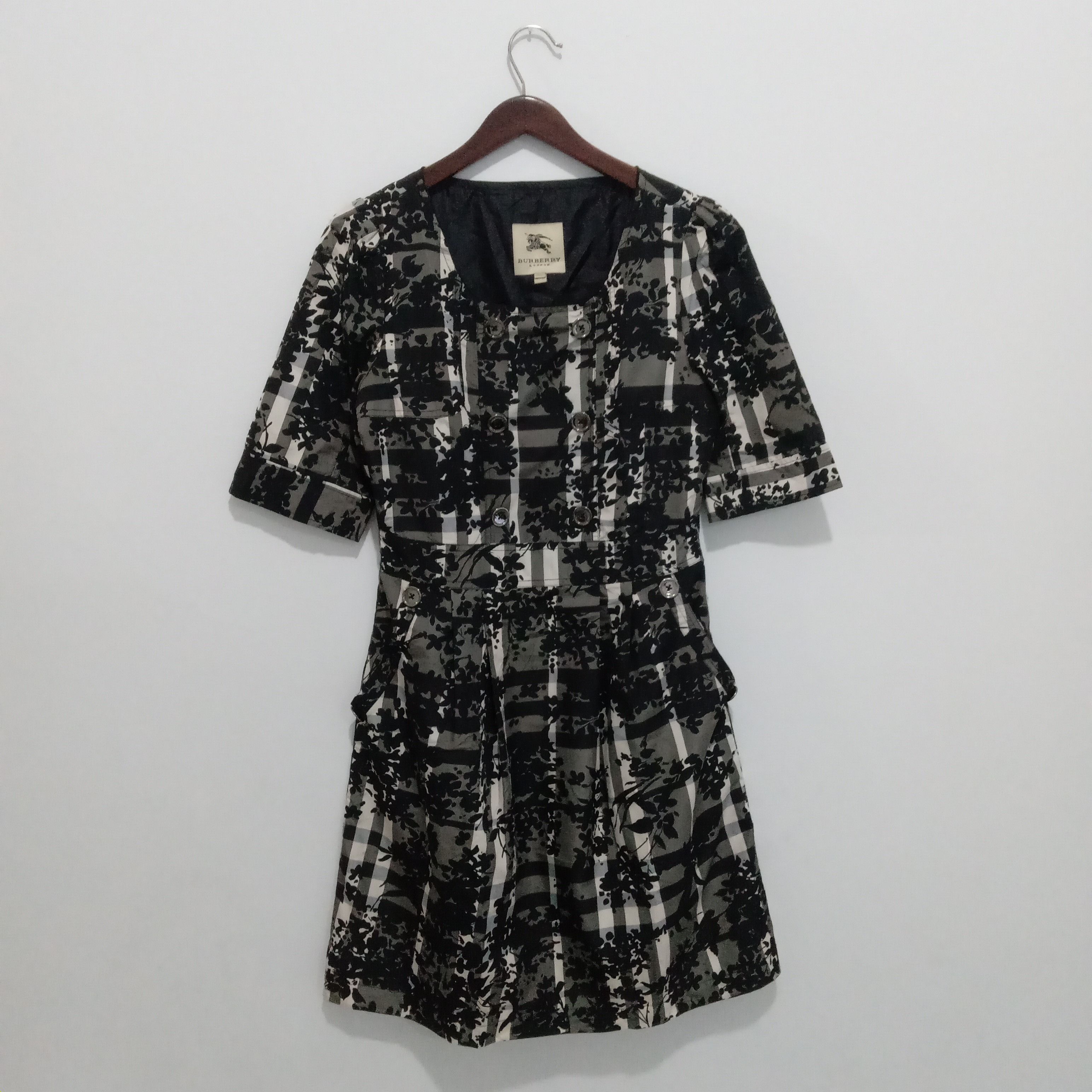 Burberry × If Six Was Nine × Japanese Brand Burberry london camo long dress Size M / US 6-8 / IT 42-44 - 1 Thumbnail