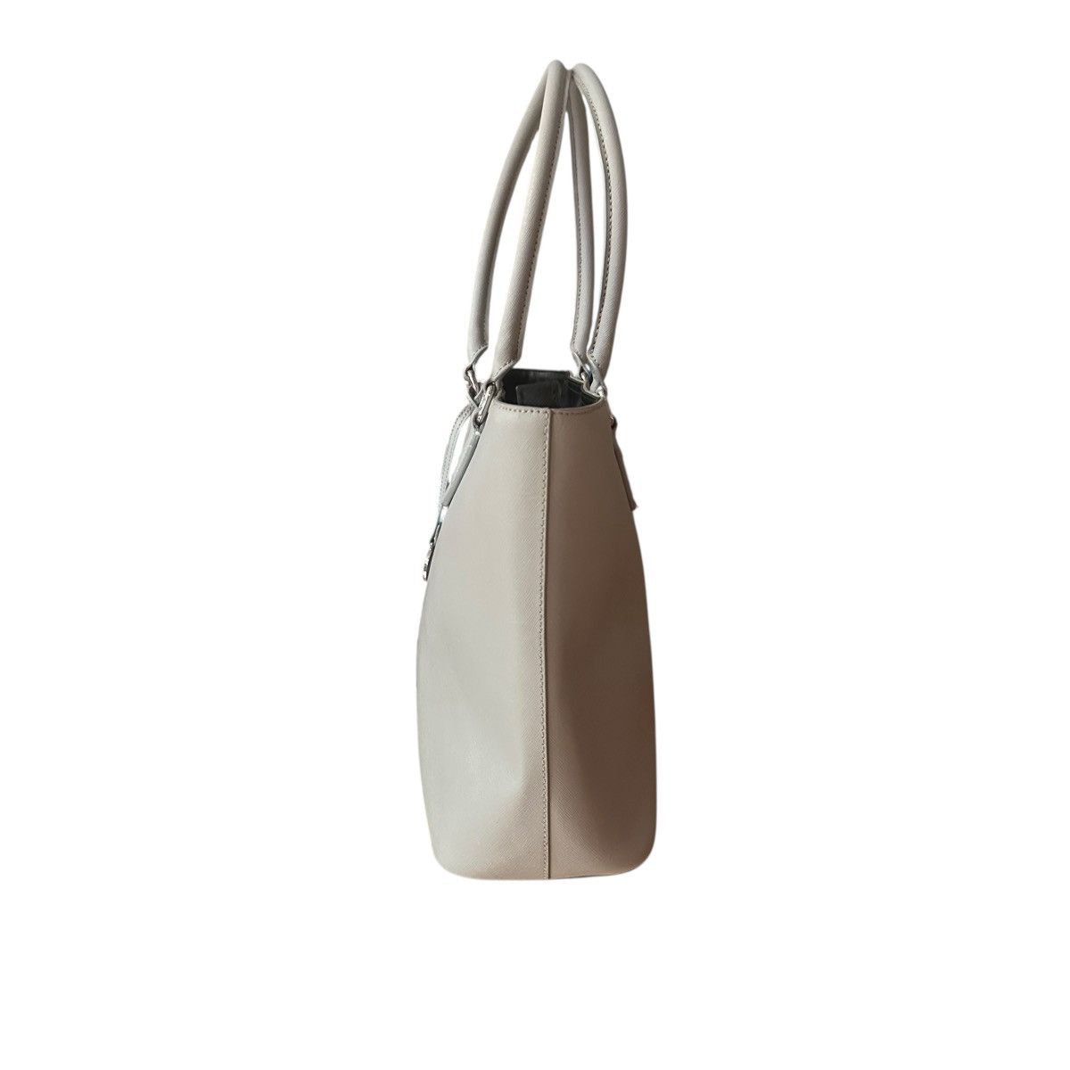 DKNY DKNY large gray Saffiano leather tote bag Size ONE SIZE - 4 Thumbnail