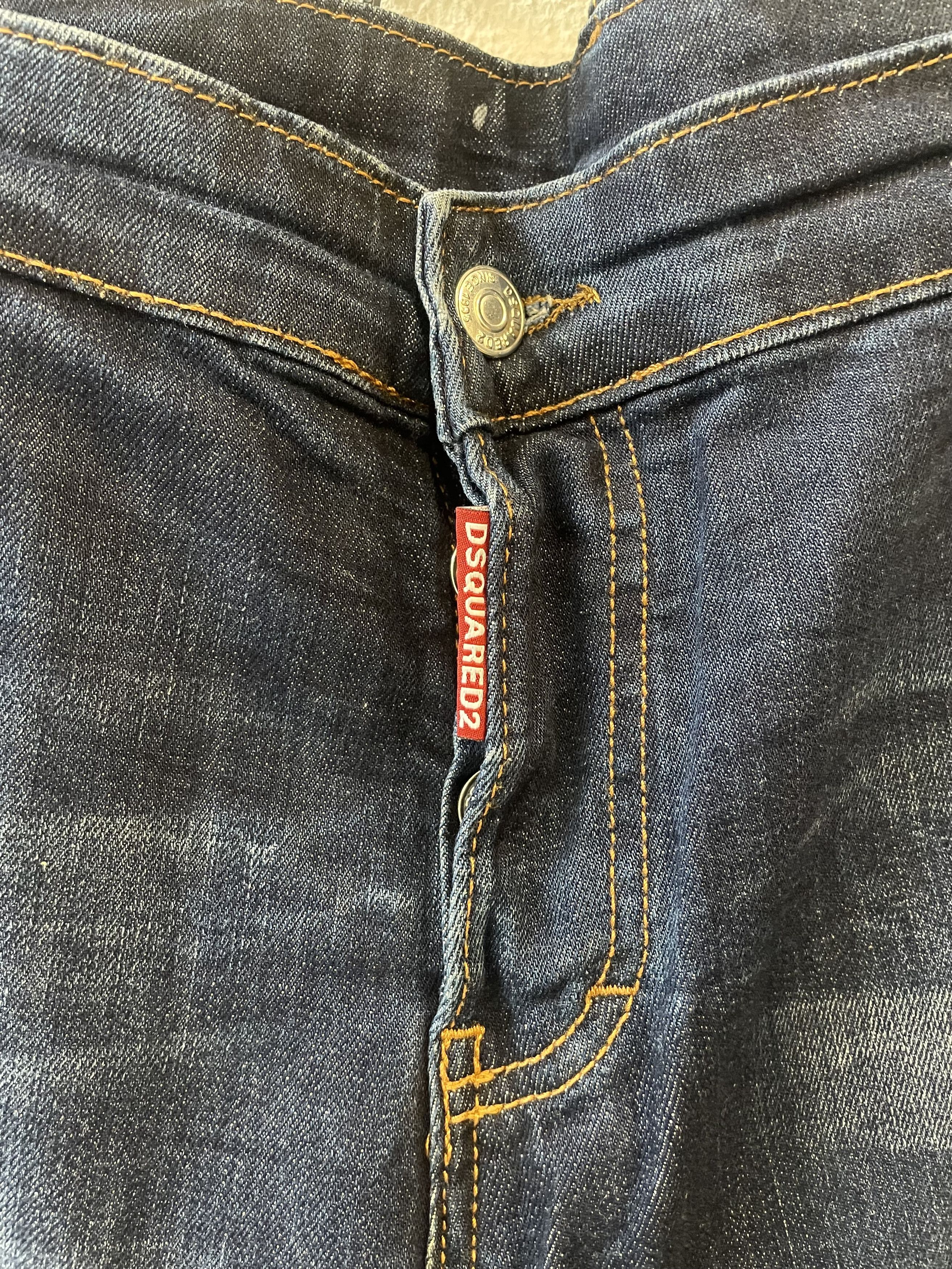 Dsquared2 Rare Dsquared 2 blue denim jeans Size US 36 / EU 52 - 5 Thumbnail