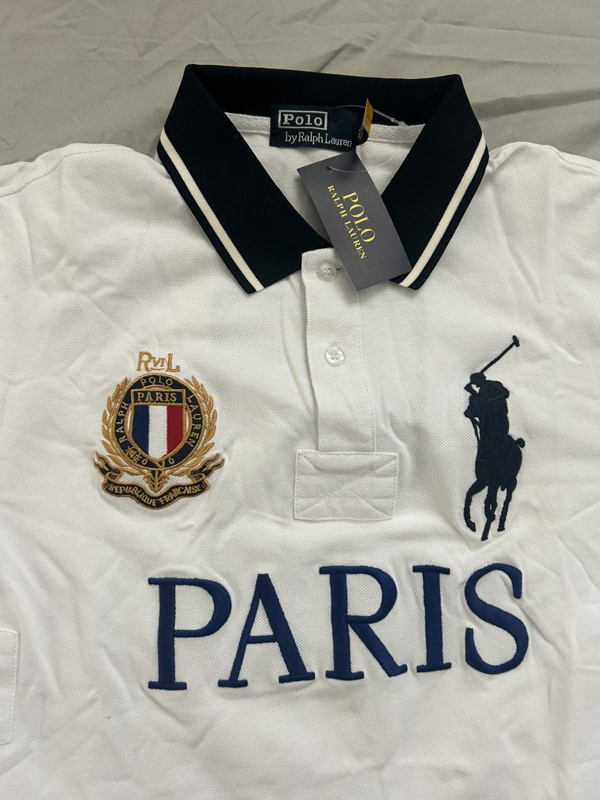 Vintage Cheif Keef styled polo Size US XL / EU 56 / 4 - 2 Thumbnail