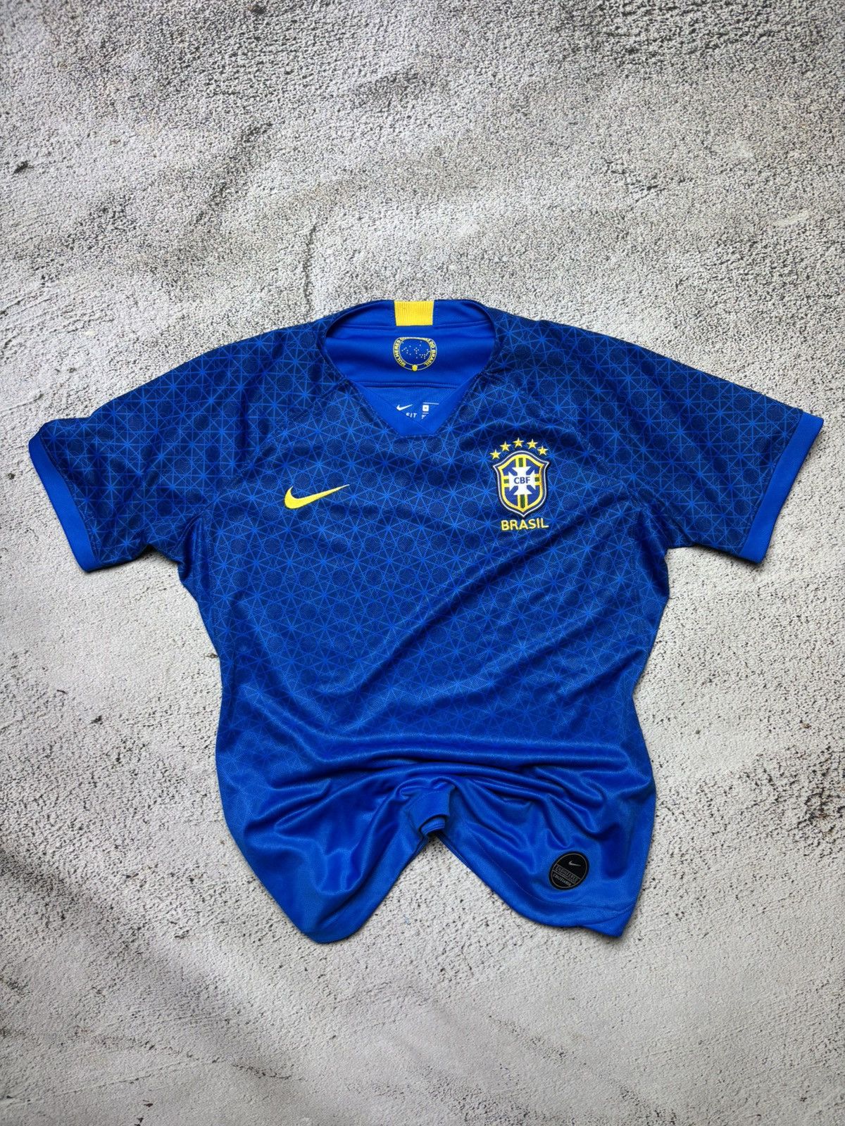 Nike Women Nike Jersey Brazil 2019 World Cup 00s y2k Blue Neymar Size US S / EU 44-46 / 1 - 1 Thumbnail