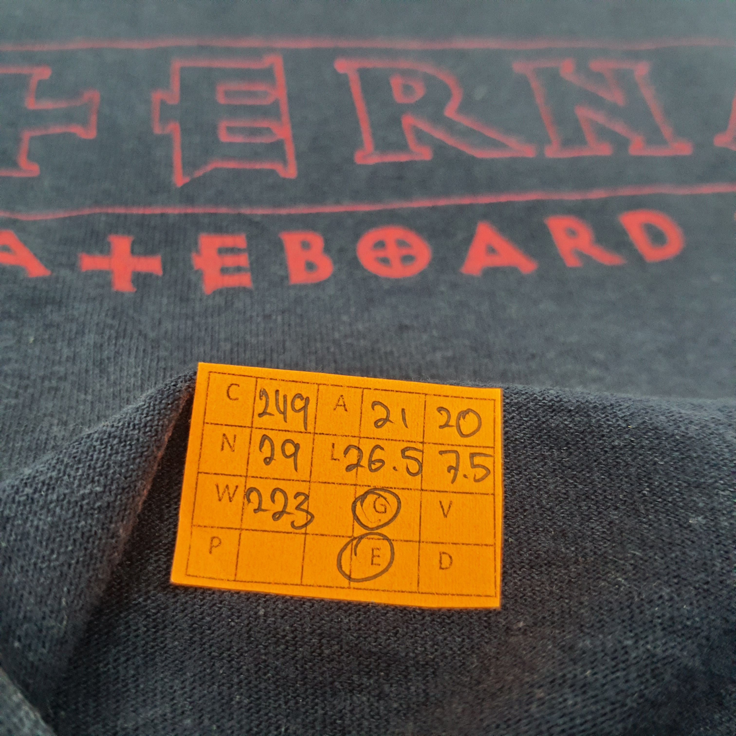 Eternal Vintage ETERNAL Skateboards Shop Streetwear Tshirt C249N29 Size US L / EU 52-54 / 3 - 6 Thumbnail