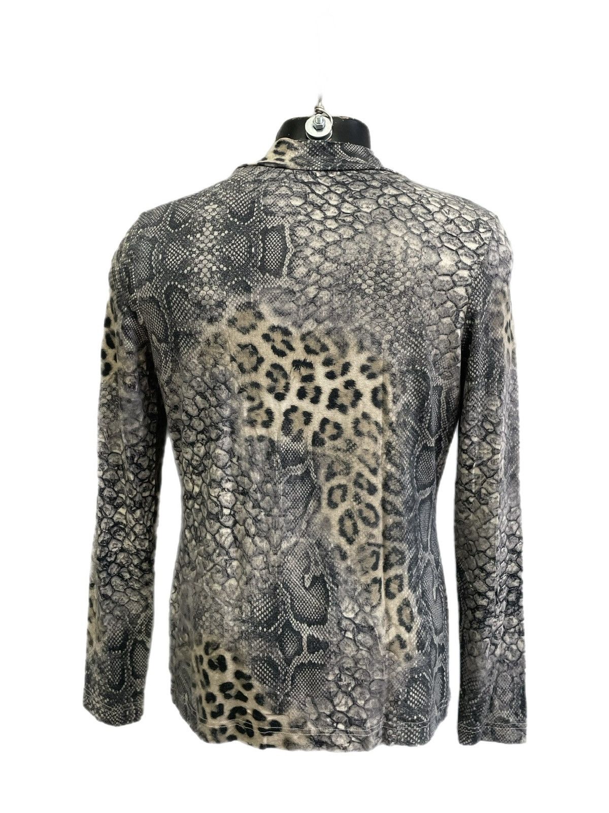 Japanese Brand jpg style exotic animal print longsleeve y2k turtle neck Size US M / EU 48-50 / 2 - 7 Thumbnail