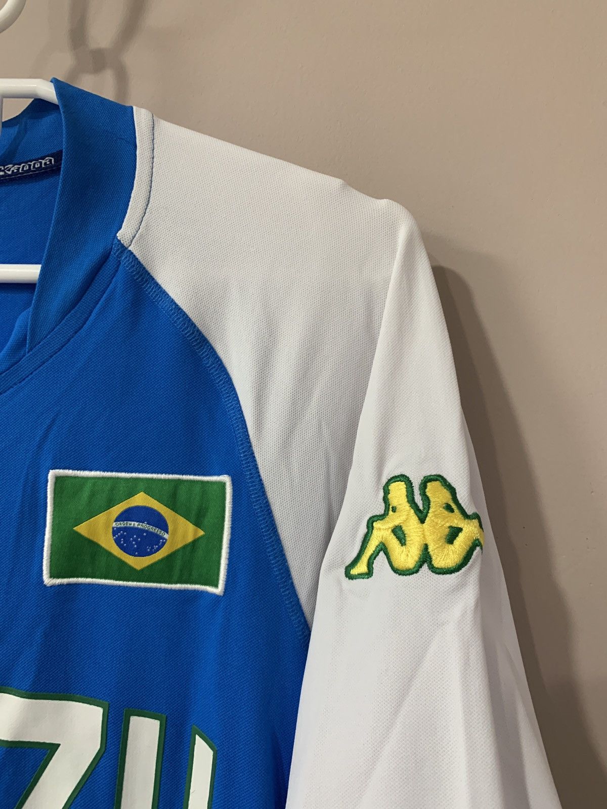 Brazil Vintage Football Shirt Kappa Soccer Jersey Retro Sz M