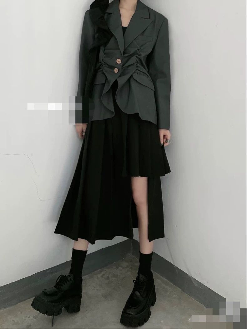 Comme des Garcons Comme Des Garcons size S Irregular pleated skirt Size 23" - 7 Thumbnail