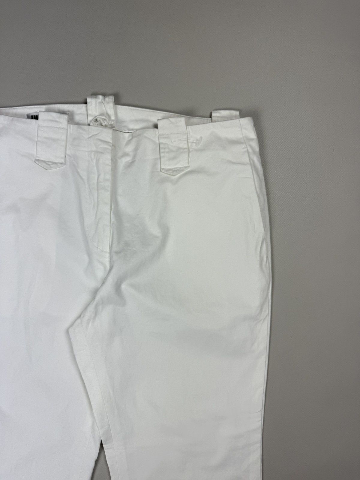 Jil Sander × Vintage Jil Sander Vintage Cropped Cotton Chino Pants Trousers Size 34" / US 12 / IT 48 - 7 Thumbnail