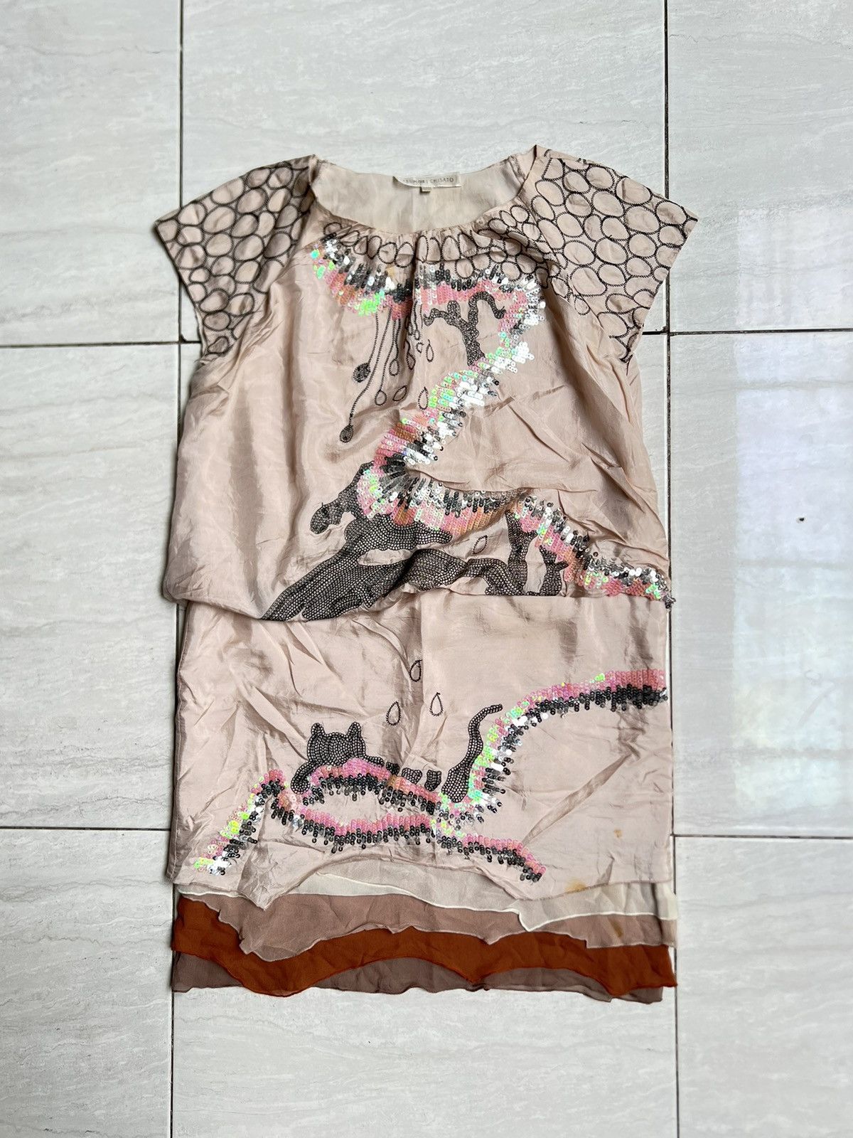 Tsumori Chisato TSUMORI CHISATO Midi Dress Size XS / US 0-2 / IT 36-38 - 6 Thumbnail