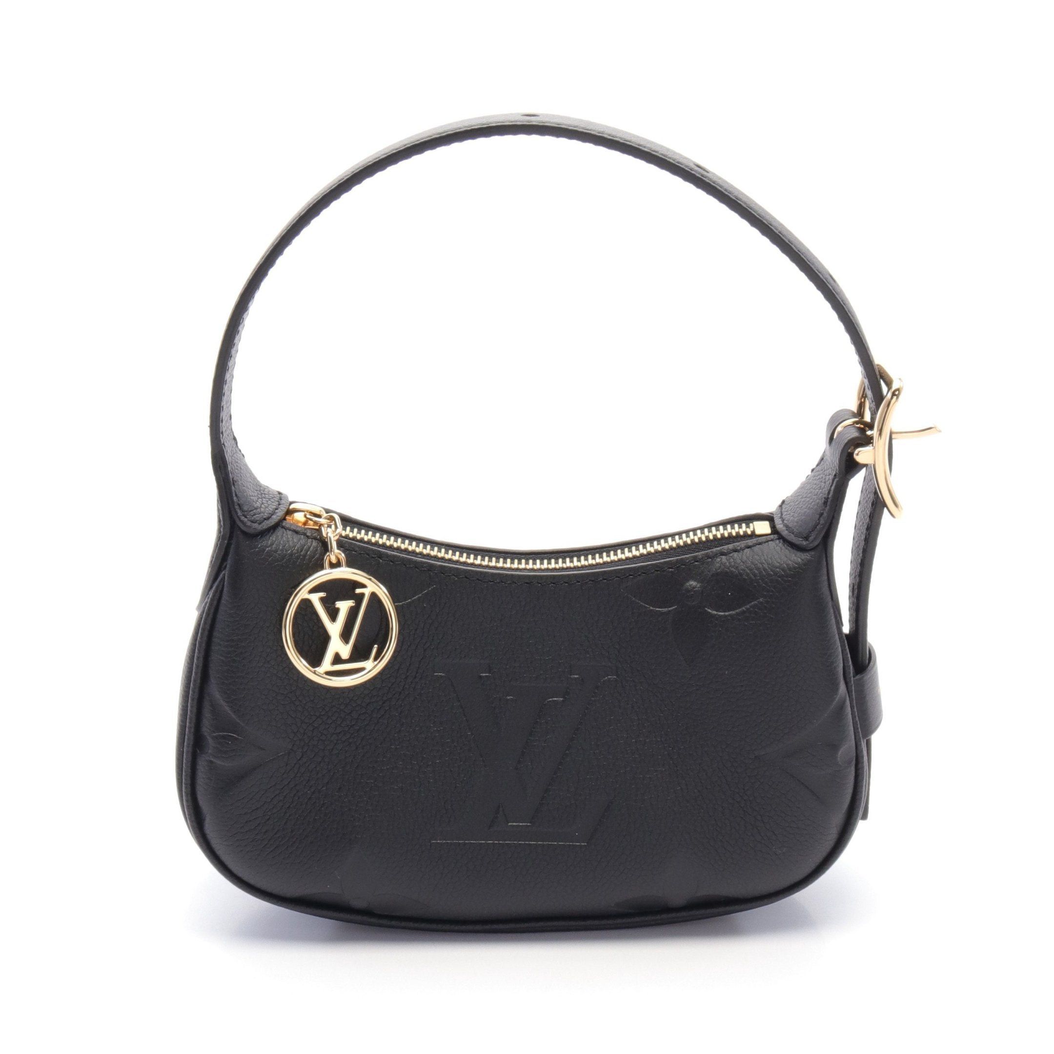 Louis Vuitton Louis Vuitton Mini Moon Monogram Empreinte Noir Shoulder Bag Leather Black Size ONE SIZE - 1 Thumbnail