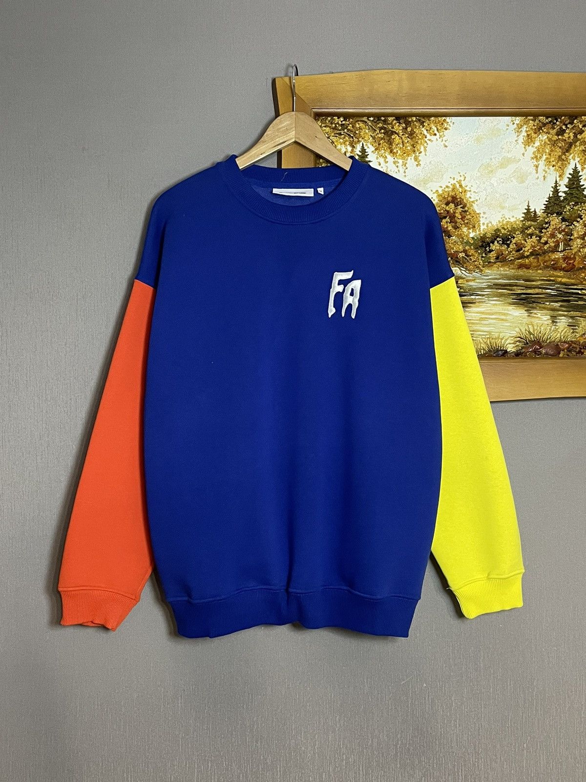 Fucking Awesome Fucking Awesome FA Boxy Sweatershirt Oversized Size US M / EU 48-50 / 2 - 2 Thumbnail