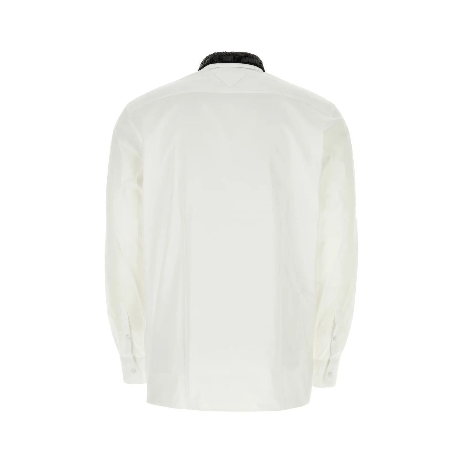 PRADA White Poplin Shirt New )