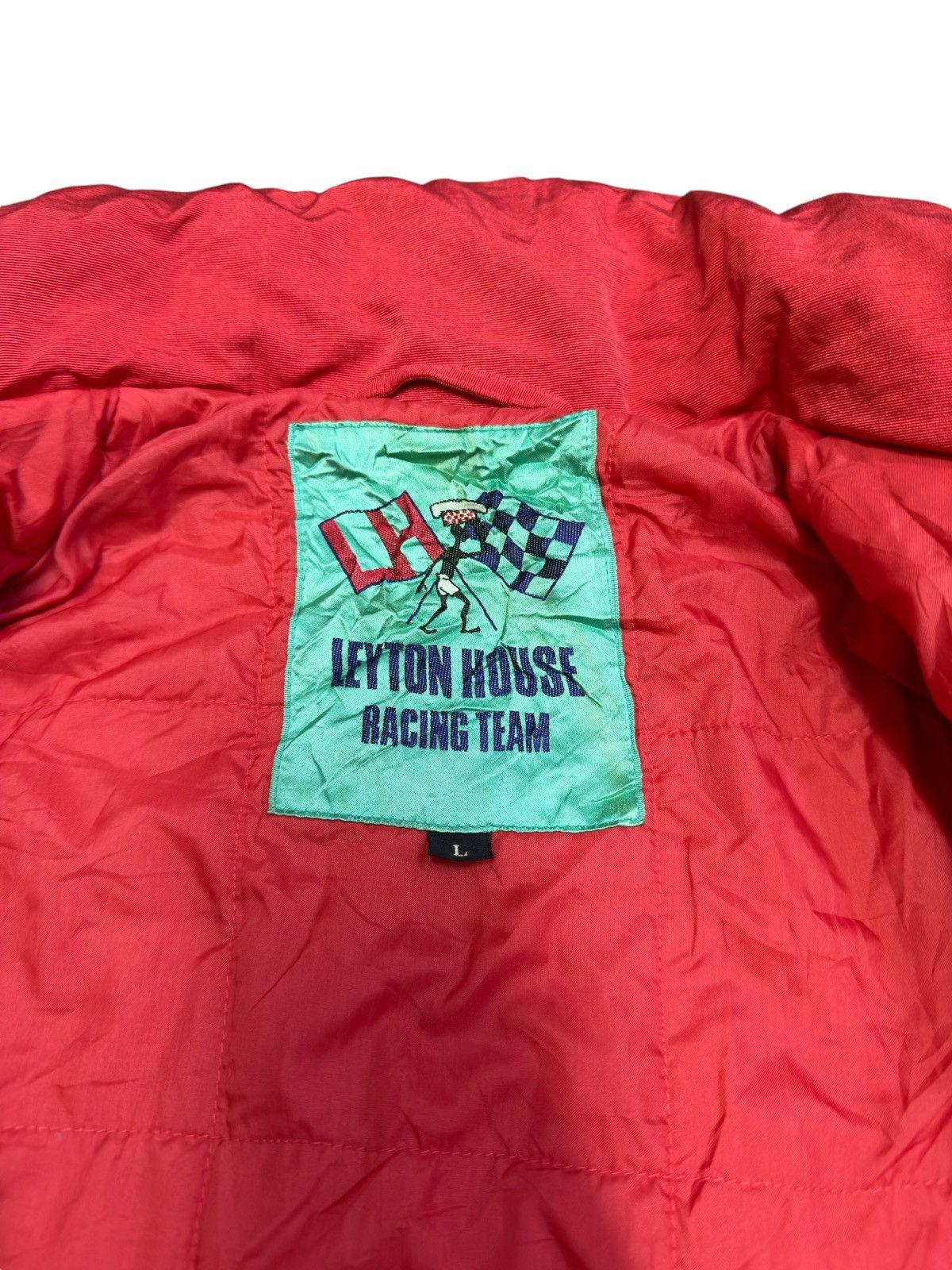 Japanese Brand × Vintage Vintage Leyton House Racing Jacket Size US L / EU 52-54 / 3 - 8 Thumbnail