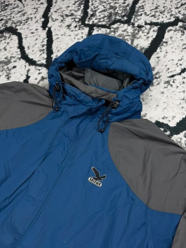SALEWA Vintage Salewa Goretex Powertex Ski Jacket Blue Gray XL Size US XL / EU 56 / 4 - 3 Thumbnail