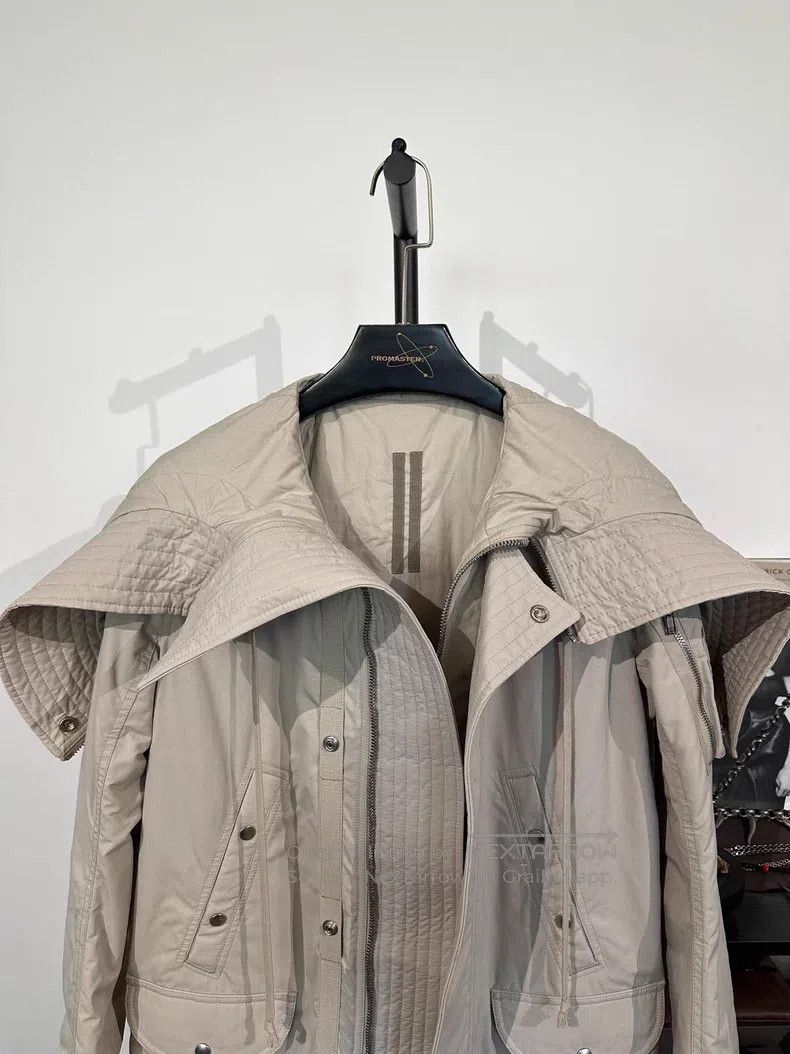 Rick Owens Rick Owens Bomber Quilted Jacket Size US S / EU 44-46 / 1 - 4 Thumbnail