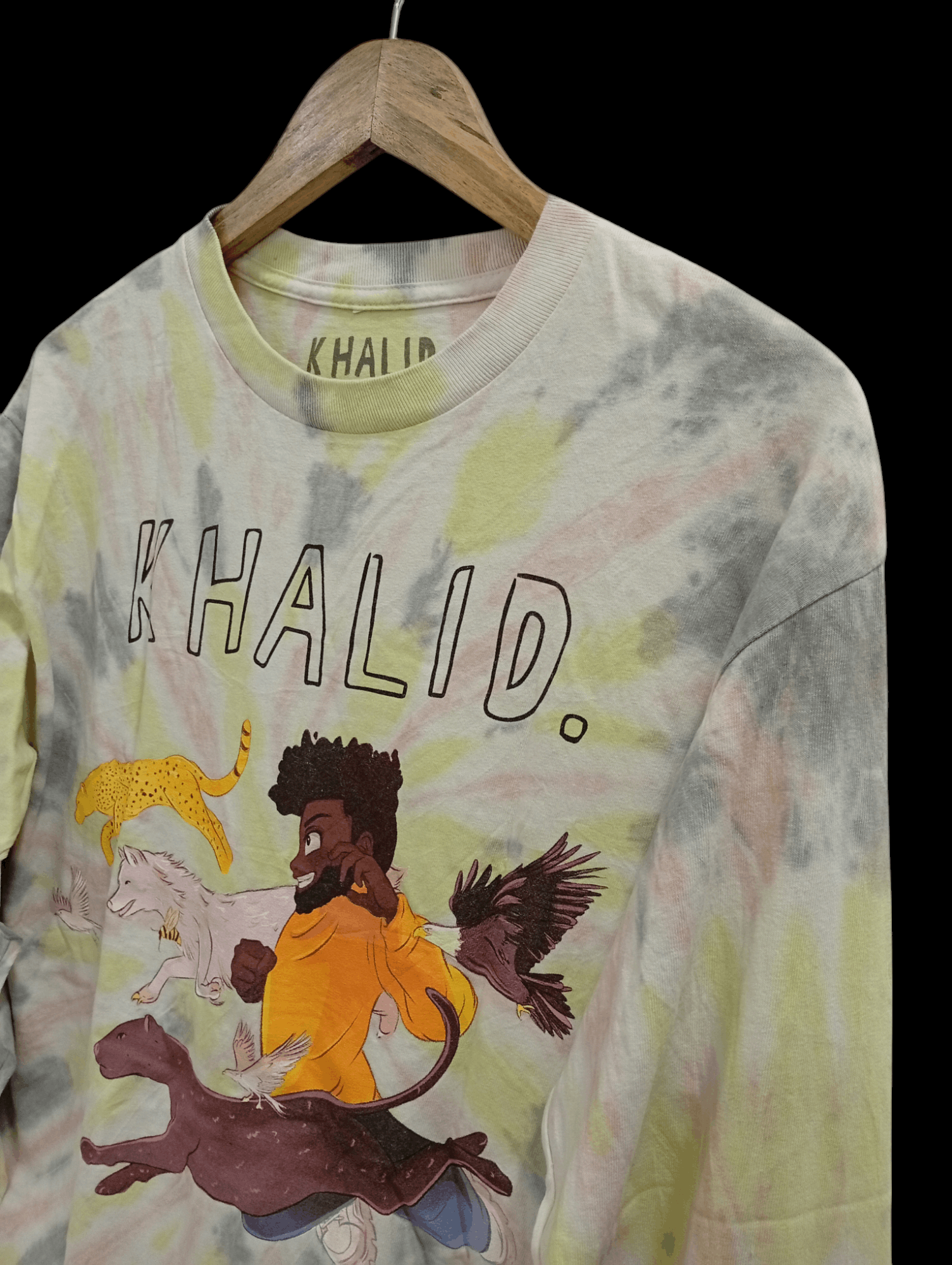 Rap Tees 🔥🔥Khalid Free Spirit 2019 Tour Tye Dye LS T-Shirt Size US M / EU 48-50 / 2 - 7 Thumbnail