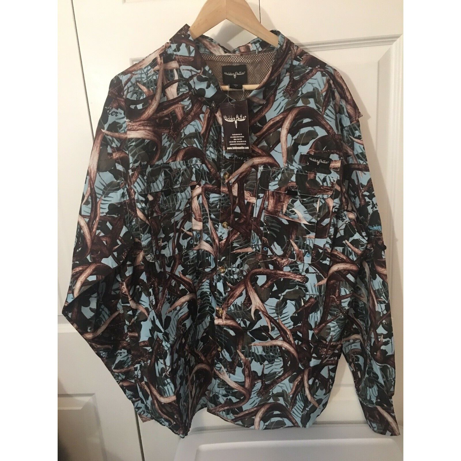 Other New Hidden Antler Men's Camo Long Sleeve Vented Back Hunting Size US L / EU 52-54 / 3 - 1 Thumbnail