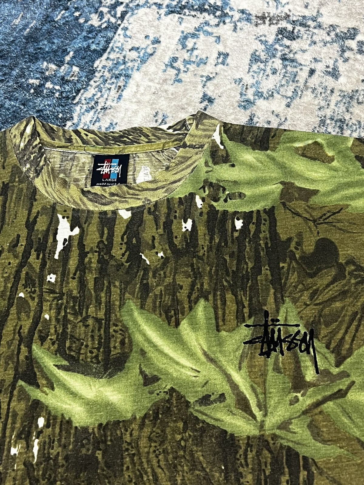 Stussy Vintage Stussy Realtree Camo Tshirt Size US L / EU 52-54 / 3 - 3 Thumbnail