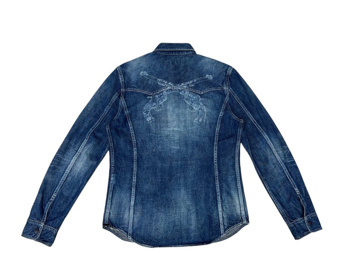 roarguns Roar Guns Japan Thick Denim Western Shirt Size US M / EU 48-50 / 2 - 1 Thumbnail
