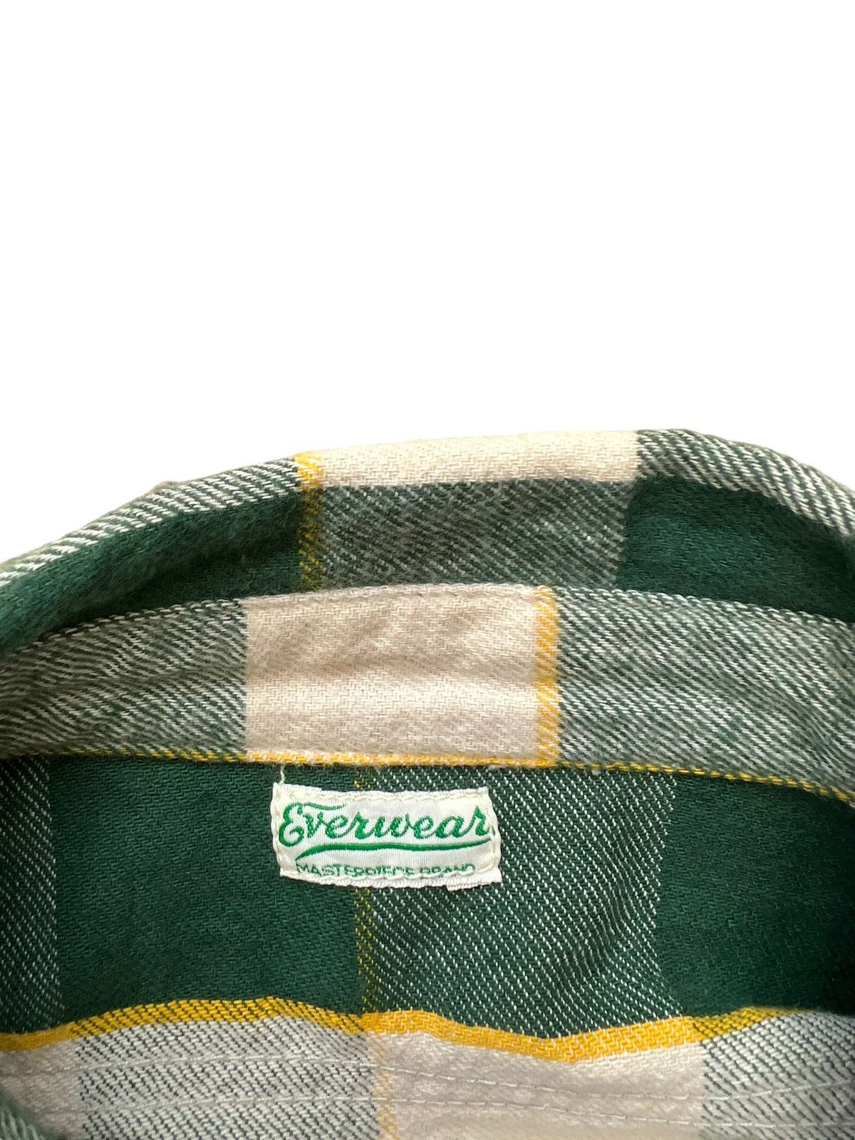 Japanese Brand Masterpiece Brand Japan Checked Gusset Flannel Work Shirt Size US M / EU 48-50 / 2 - 20 Thumbnail