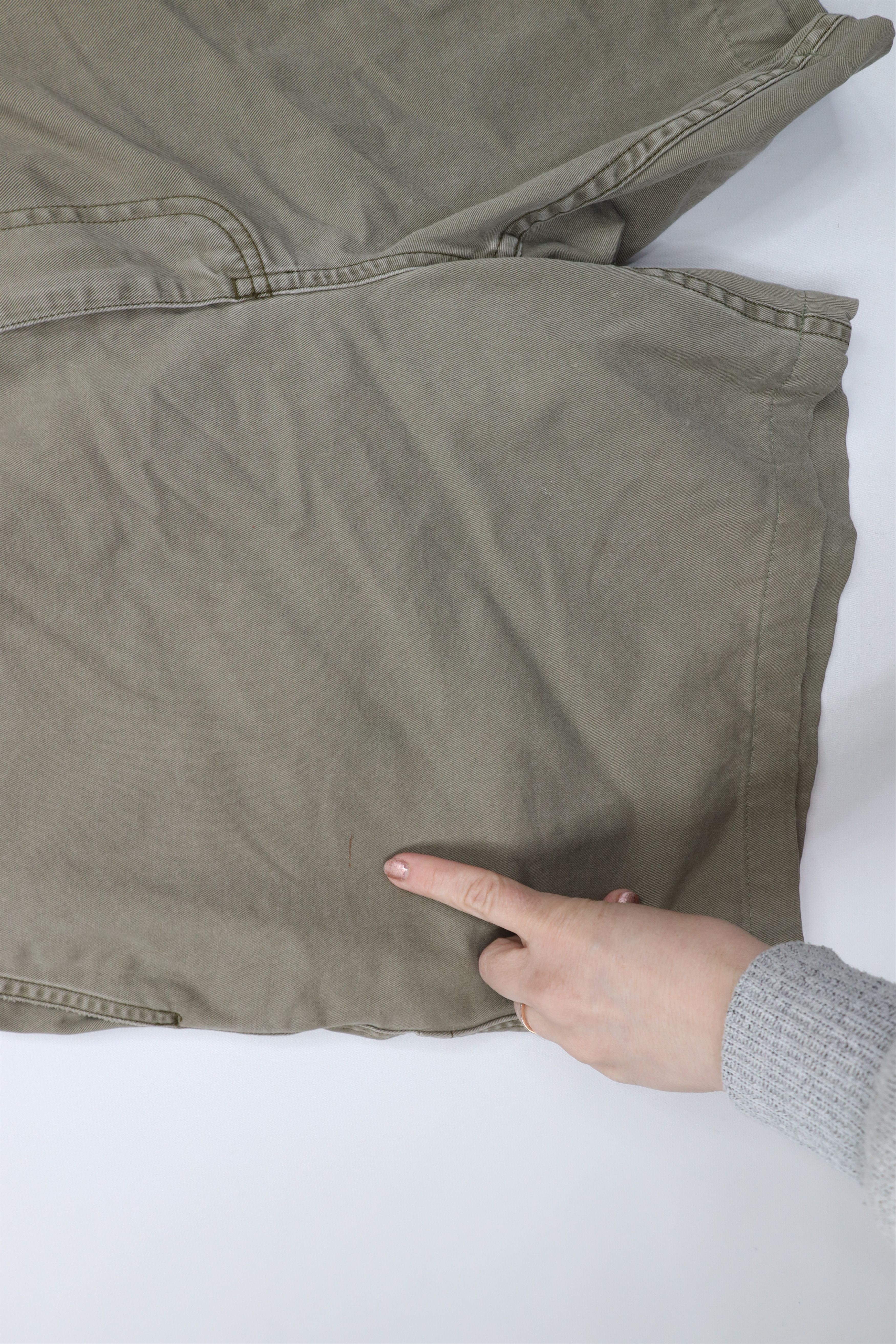 Ralph Lauren × Vintage Vintage 90s Ralph Lauren Above Knee Military Chino Shorts Size US 38 / EU 54 - 6 Thumbnail