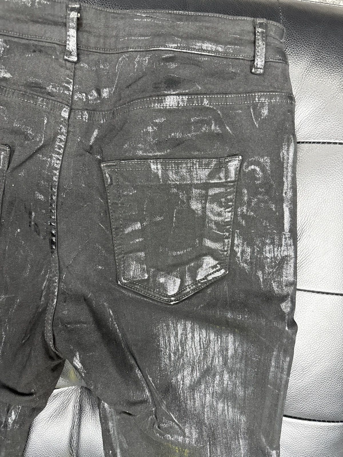 Rick Owens Rick owens Drkshdw Detroit cut foil wax Size US 32 / EU 48 - 4 Thumbnail