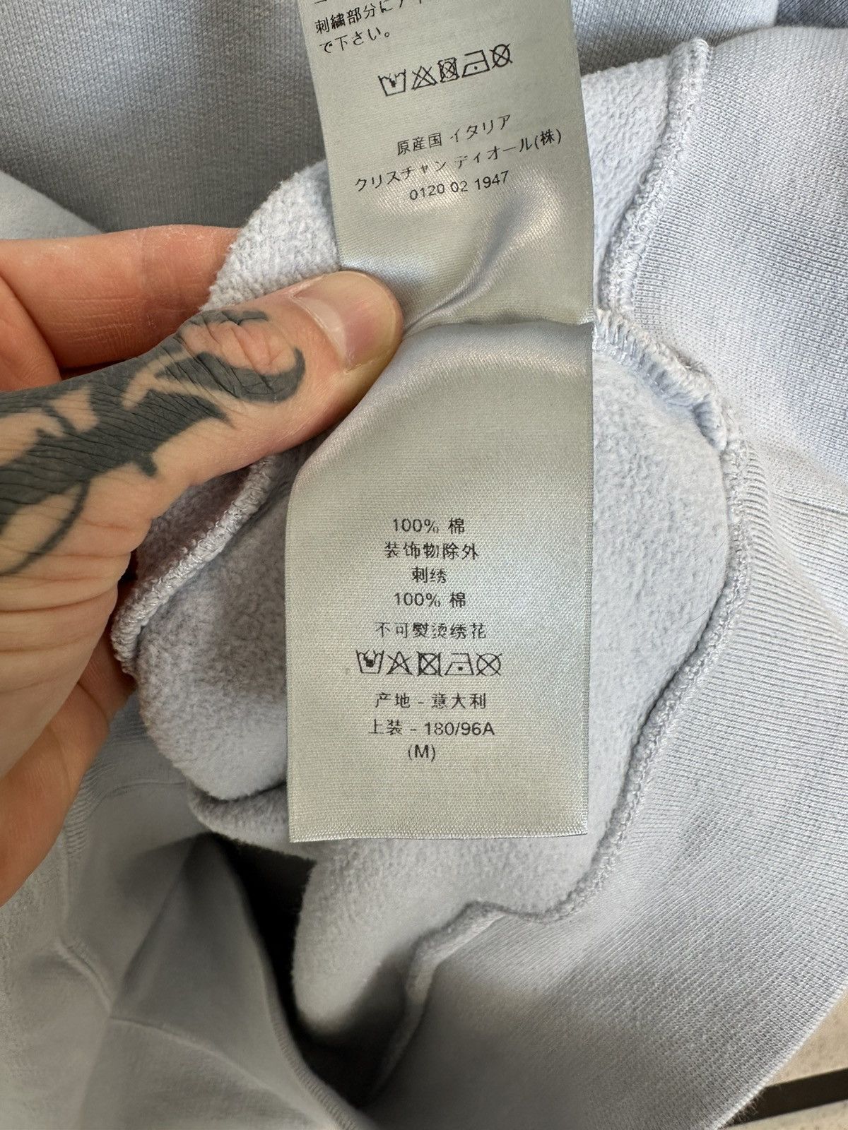 Dior Dior “Christian Dior Couture” Half Zip Oversized Sweater Size US M / EU 48-50 / 2 - 9 Thumbnail