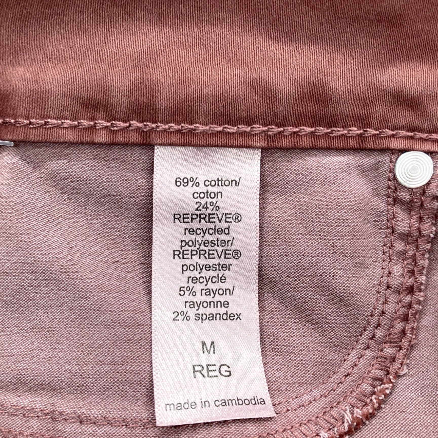 Vintage Maurices M Jeans Jeggings Women's Medium Red Stretch Denim High Rise Preppy NWT Jeans Size 32" / US 10 / IT 46 - 5 Thumbnail