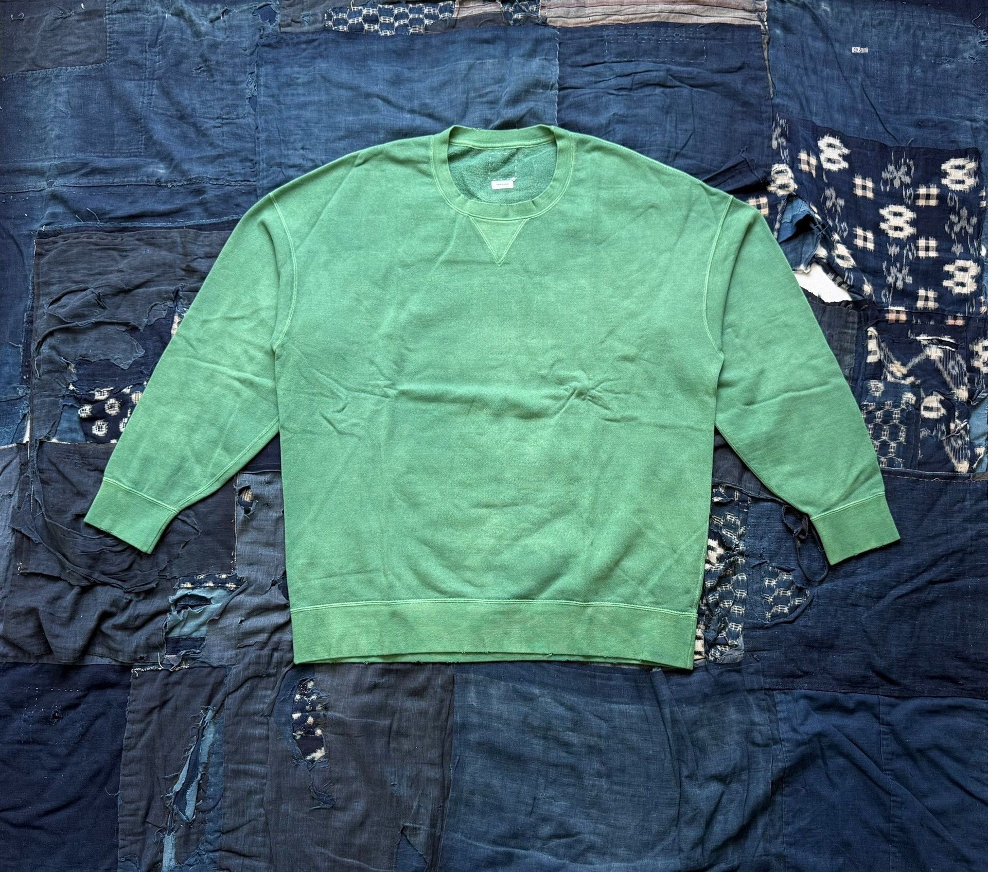 Visvim VISVIM 20SS JUMBO SWEAT L/S UNEVEN DYE Size US XXL / EU 58 / 5 - 1 Thumbnail
