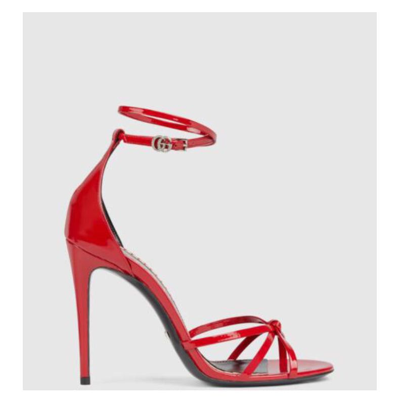 Gucci Gucci Double G Strappy Sandals SIZE 36.5 Size ONE SIZE - 1 Thumbnail