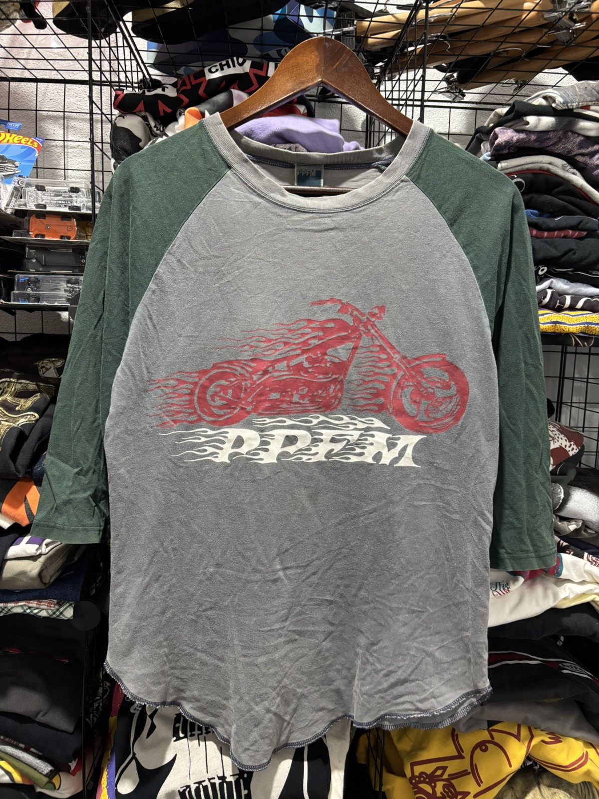 PPFM × Vintage Vintage PPFM Raglan Shirt Size US M / EU 48-50 / 2 - 1 Thumbnail