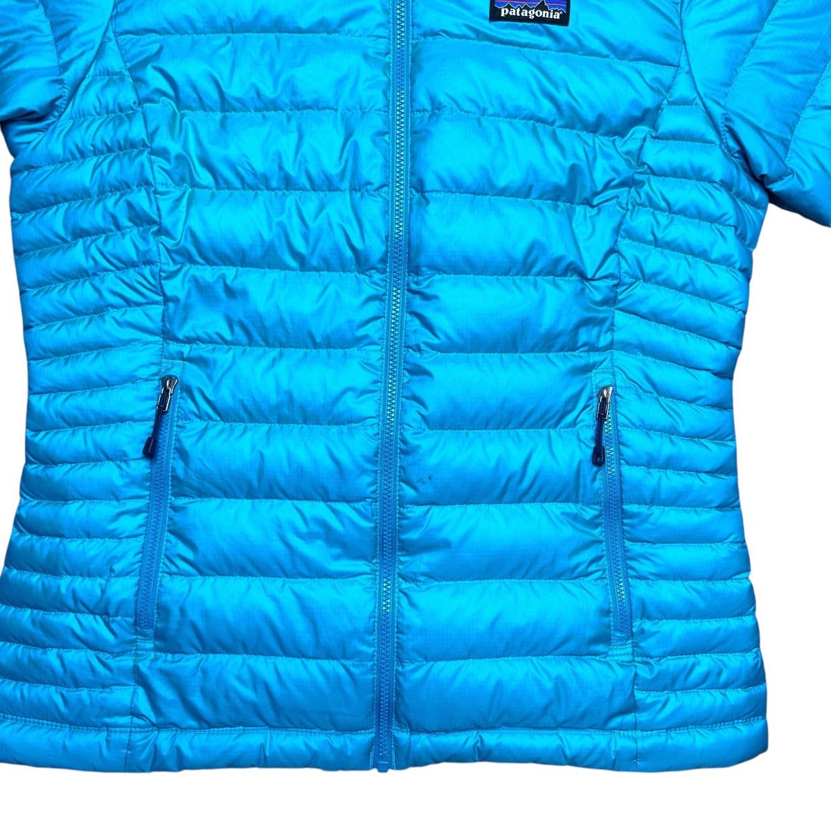 Patagonia Patagonia Women’s Style #84683 Down Blue Zip Puffer Jacket Size S / US 4 / IT 40 - 11 Thumbnail